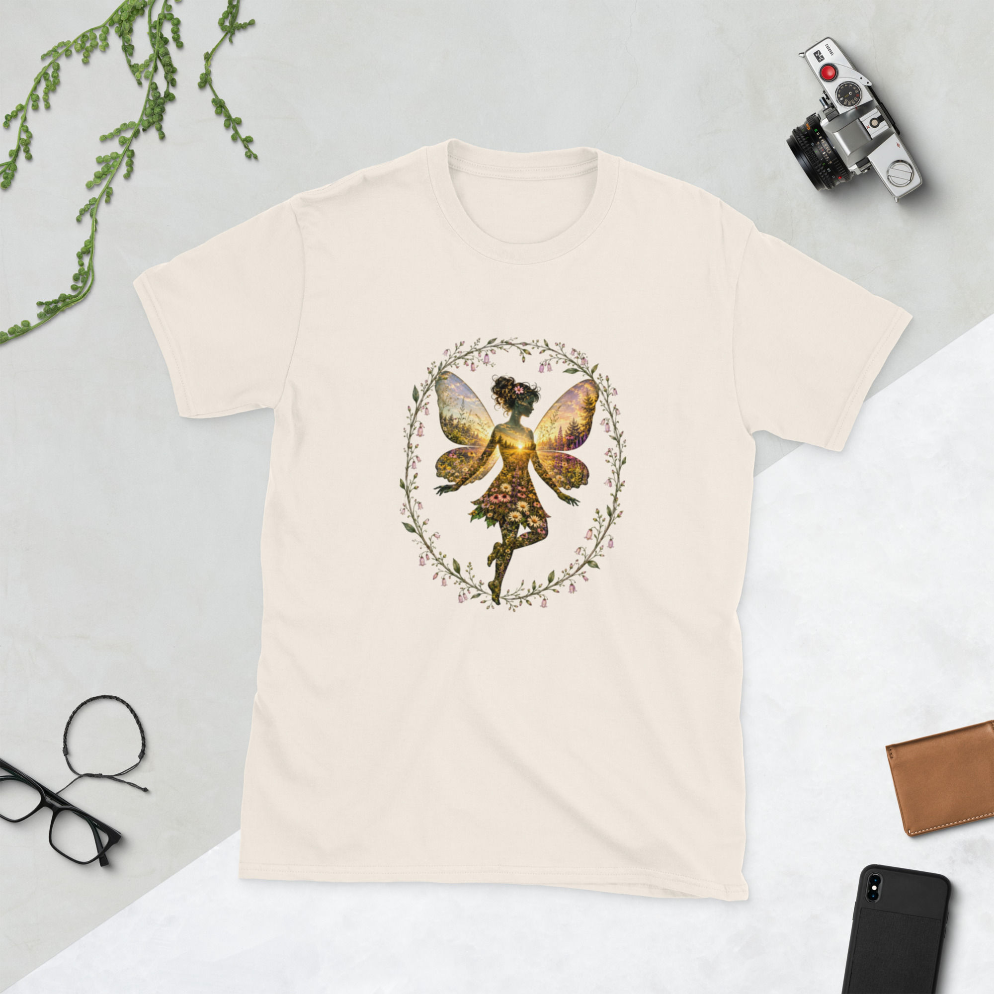 Sunny Wildflower Fairy Relaxed Soft T-Shirt
