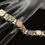 Thumbnail: ART-DECO FRENCH HERALDIC CREST PANEL LINK BRACELET