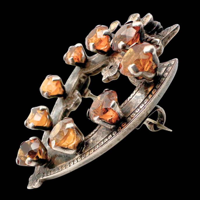 Thumbnail: Antique Luckenbooth Brooch-Pendant