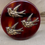Thumbnail: EDWARDIAN Antique French Gold-filled Swallows on Tortoiseshell-Effect Celluloid