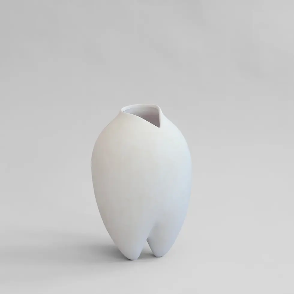 Miniature : SUMO VASE SLIM - BONE WHITE