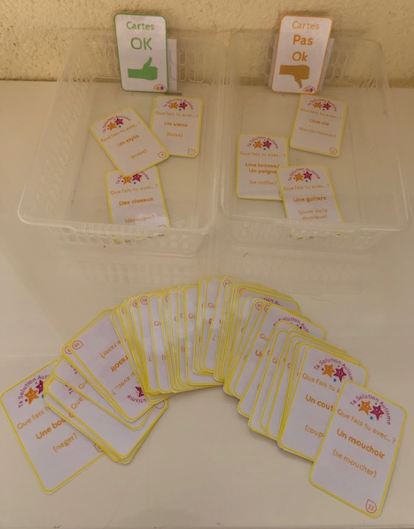 Miniature : Flash cartes: Fonction des objets