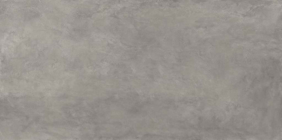 Ascale Cosmopolita Grey porcelain stone surface with a mid-grey surface with soft clouded concrete-style movement