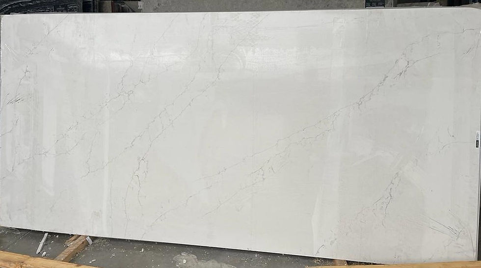 COMPAC Unique Charlemagne engineered stone surface with a warm creamy-white base with quiet clouded depth and subtle tonal variation
