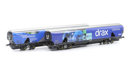 REVIEW - Revolution Trains IIA-D Drax biomass hopper wagons