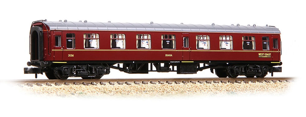 374-821 BR Mk1 FO First Open 'DIANA' WCRC Maroon