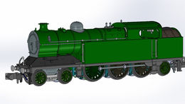 Sonic Models announce Robinson GCR / LNER A5 steam locomotive for N Gauge
