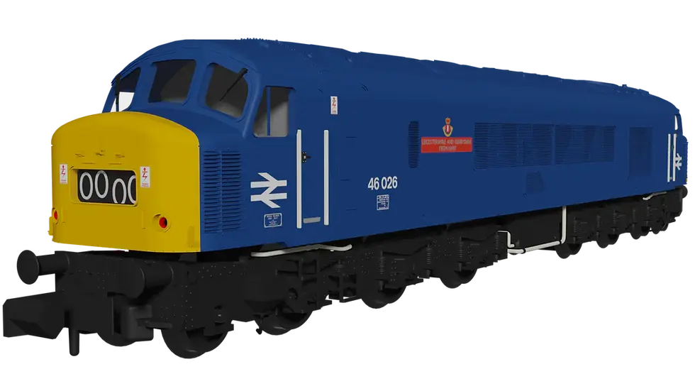 rapido trains uk n gauge class 45 class 46