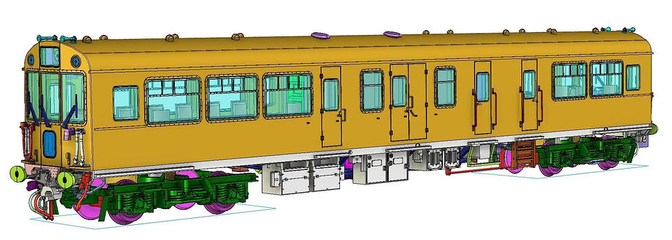 Revolution Trains N Gauge Caroline Inspection Saloon