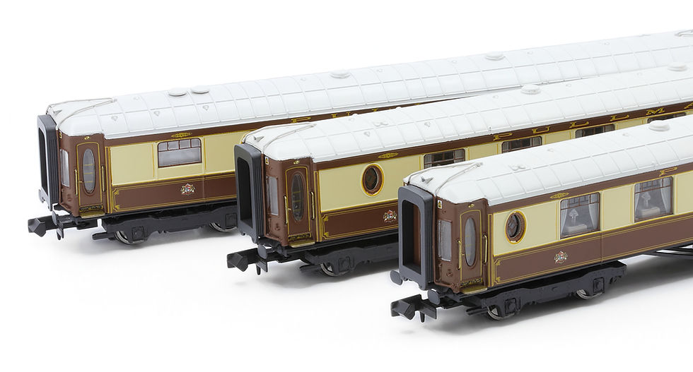 revolution trains n gauge k type pullman coaches