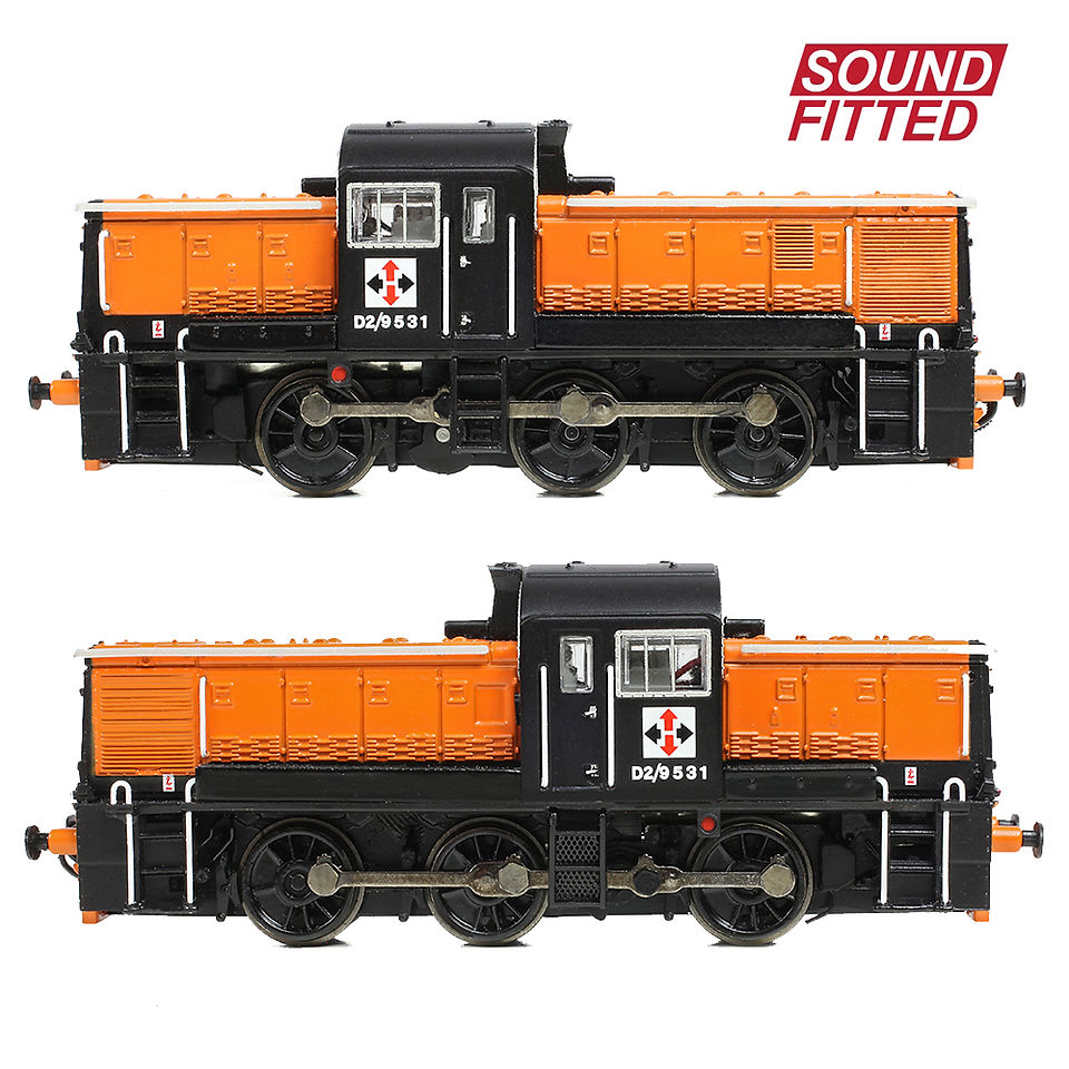 372-954SF Class 14 D2/9531 NCB British Oak Orange & Black