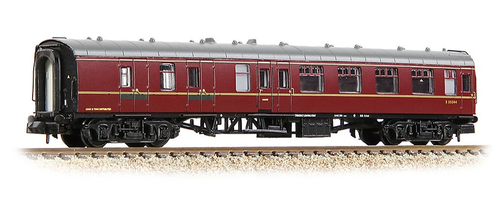 BR Mk1 BSK Brake Second Corridor BR Maroon