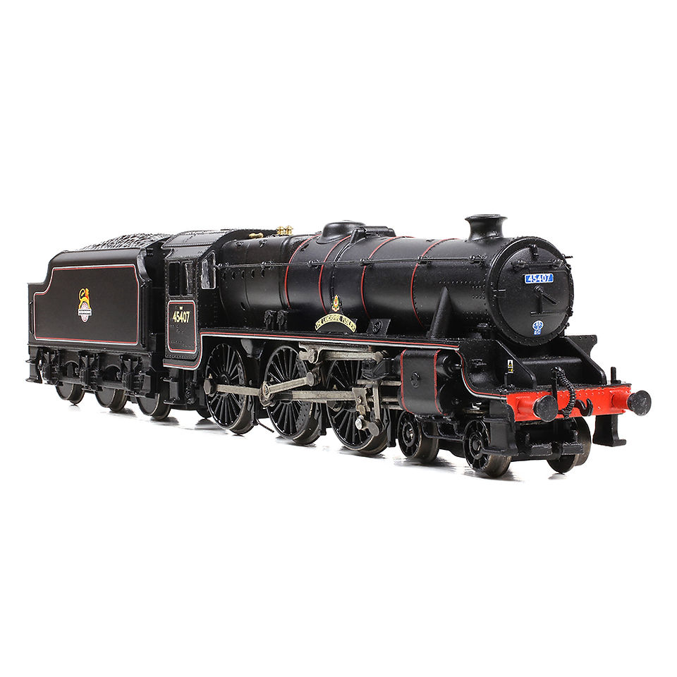 372-136A LMS 5MT 'Black 5' 45407 'The Lancashire Fusilier' BR Lined Black