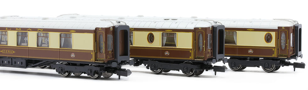 revolution trains n gauge k type pullman coaches