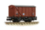 n gauge 377-626B BR 12T Plywood Fruit Van BR Bauxite (Late) 'Fyffes'