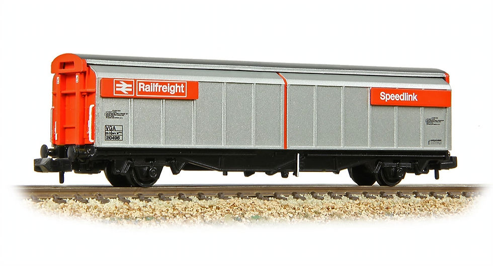 n gauge 373-601F BR VGA Van BR Railfreight Red & Grey (Speedlink)