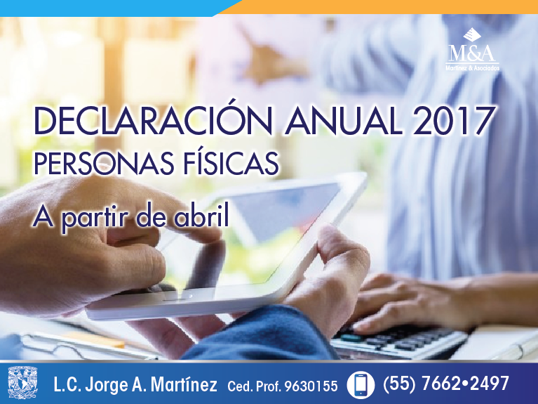 Declaración Anual 2017