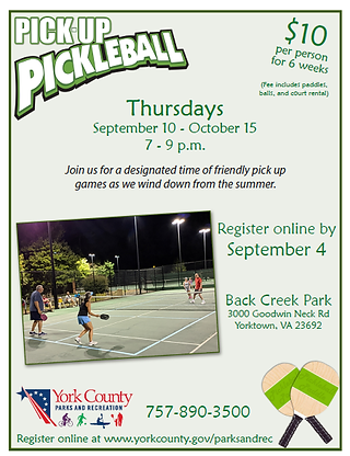 Pick-Up Pickleball