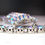 Thumbnail: Vintage Unsigned Aurora Borealis Rhinestone Bracelet & Earrings Demi Parure