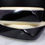 Thumbnail: Vintage Set of 2 Black & White Chunky Twisted Square Galalith Bangle Bracelets