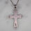 Thumbnail: Vintage Designer James Avery Sterling Silver Anglican Cross Pendant Necklace