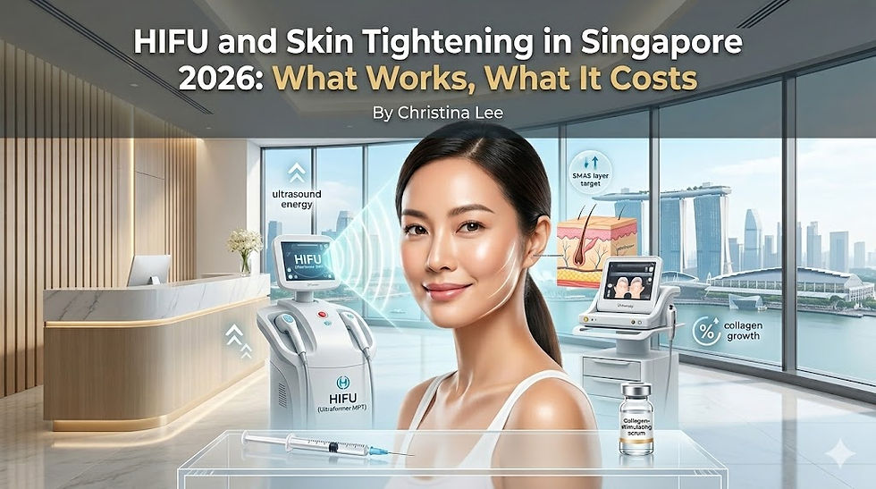 HIFU and Skin Tightening in Singapore 2026: What Works, What It Costs