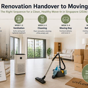 From renovation handover to moving day