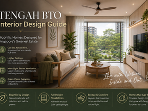 Tengah BTO Interior Design Singapore: What Homeowners Need to Know