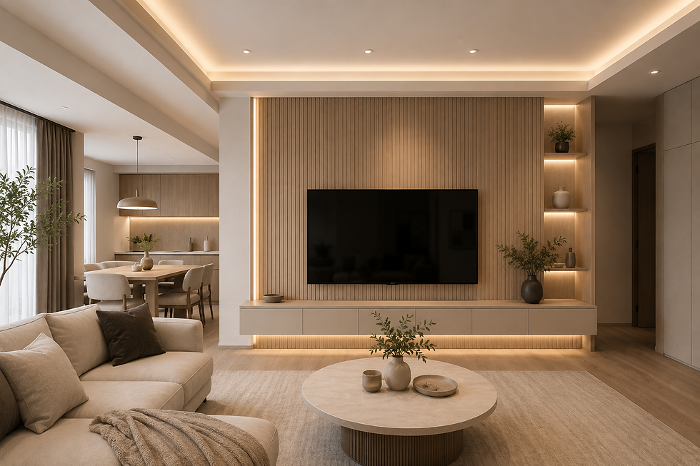 A feature wall