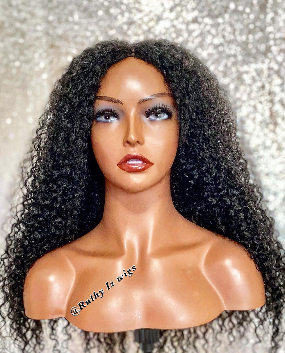 Thumbnail: Curly fumi wig hair