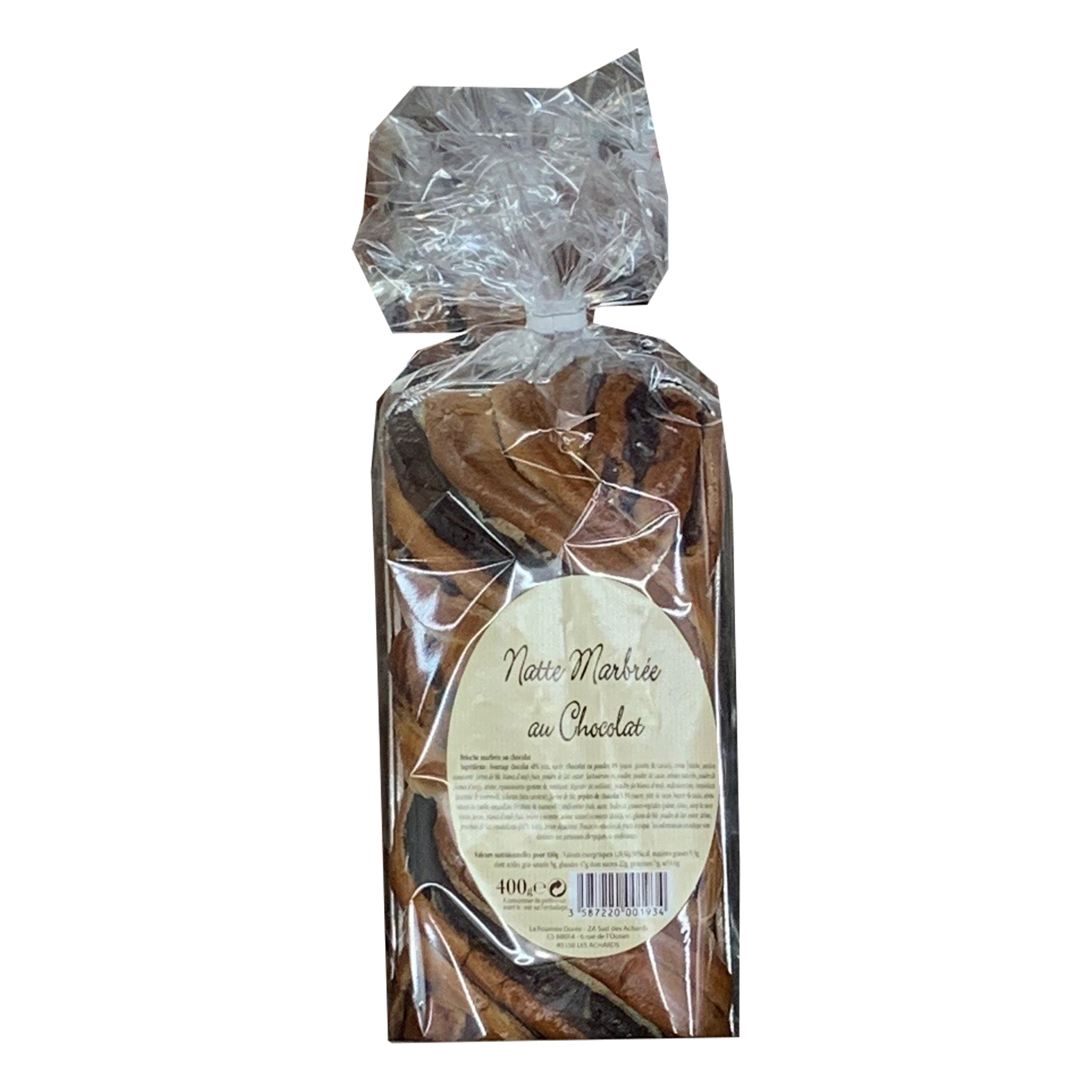 Natte Marbrée au Chocolat