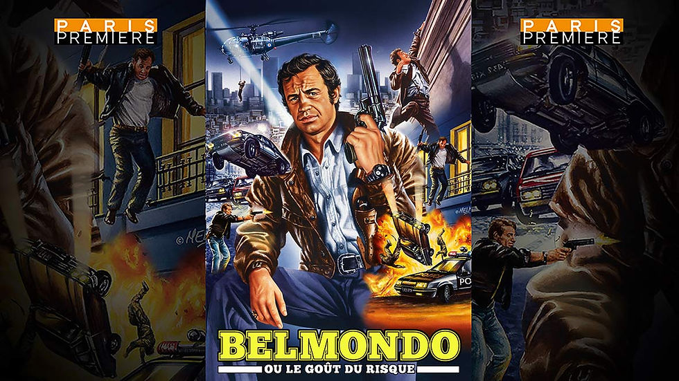 Belmondo Le gout du risque. Melki