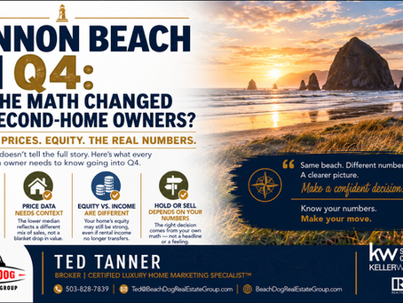 Cannon Beach in Q4: Has the Math Changed for Second-Home Owners?