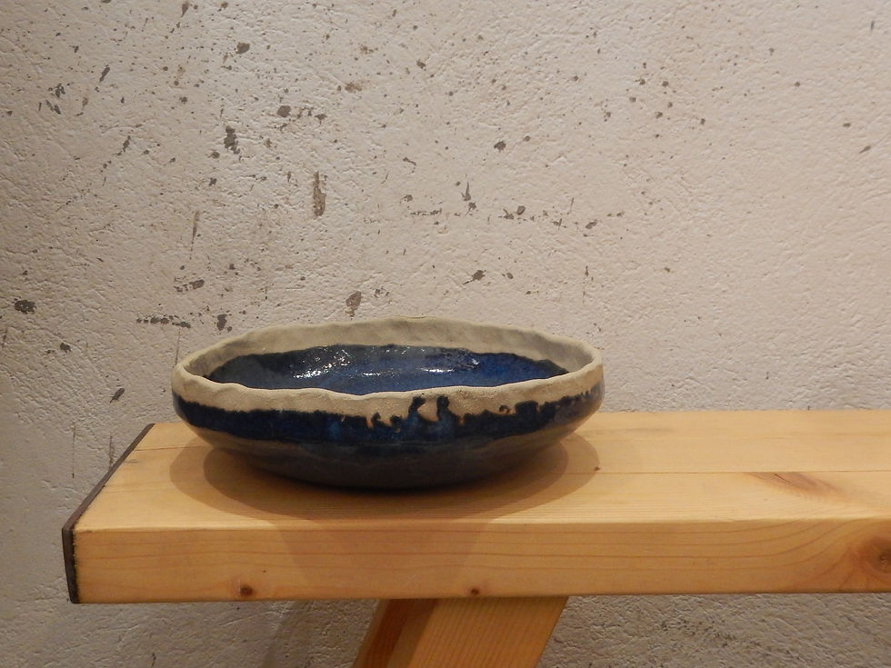 Miniature : petit saladier bleu