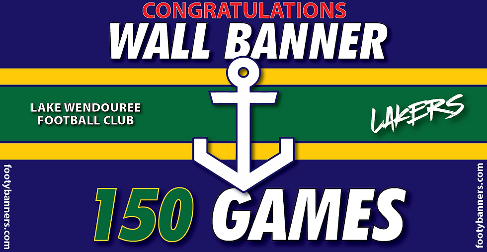 Thumbnail: Lake Wendouree Lakers Football Banners