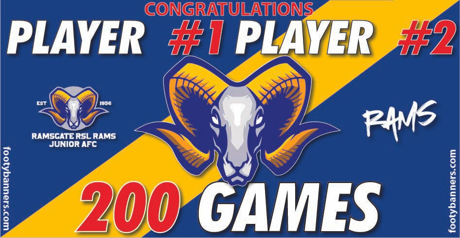 Thumbnail: Ramsgate Rams Football Banners