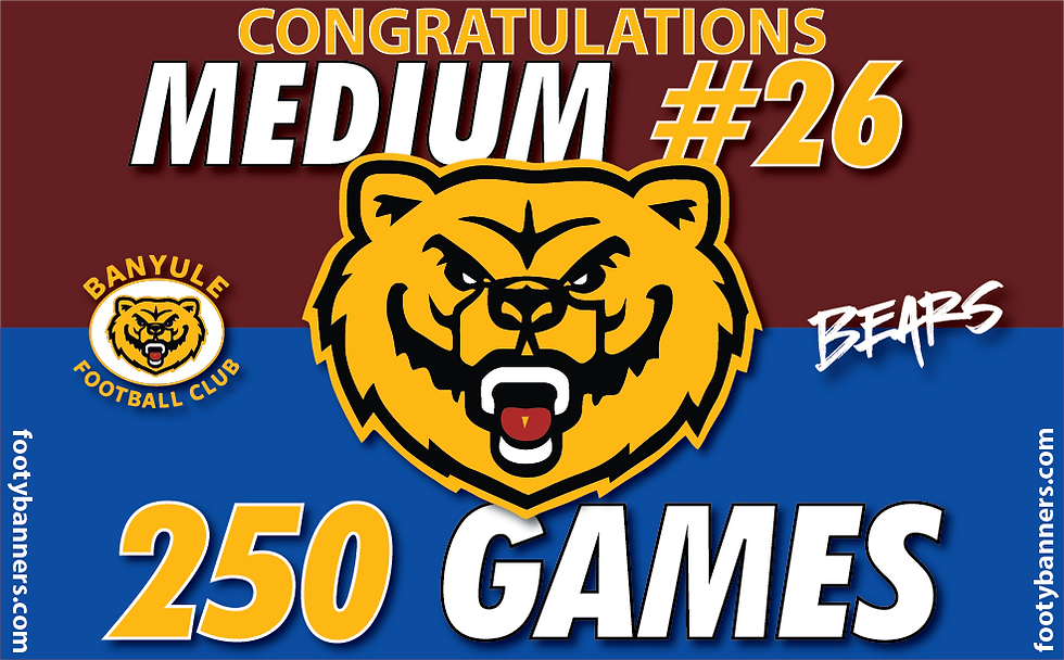 Thumbnail: Banyule Bears Football Banners