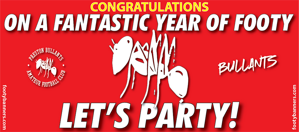 Thumbnail: Preston Bullants Team Banner