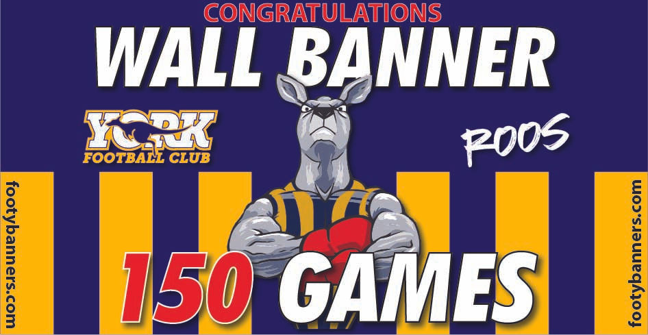 Thumbnail: York Roos Footy Banners