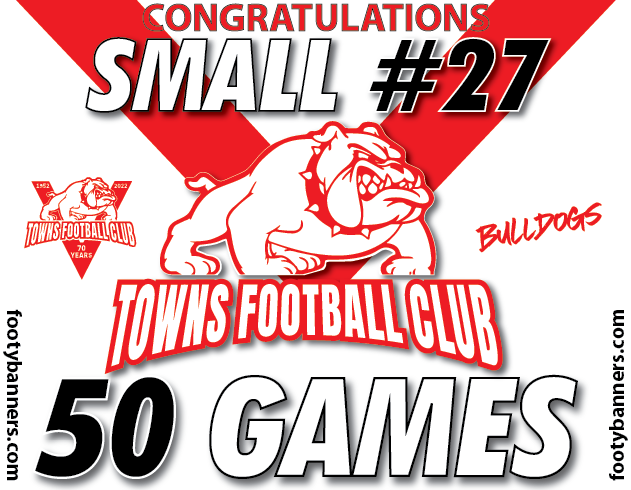 Thumbnail: Towns Bulldogs Football Banners