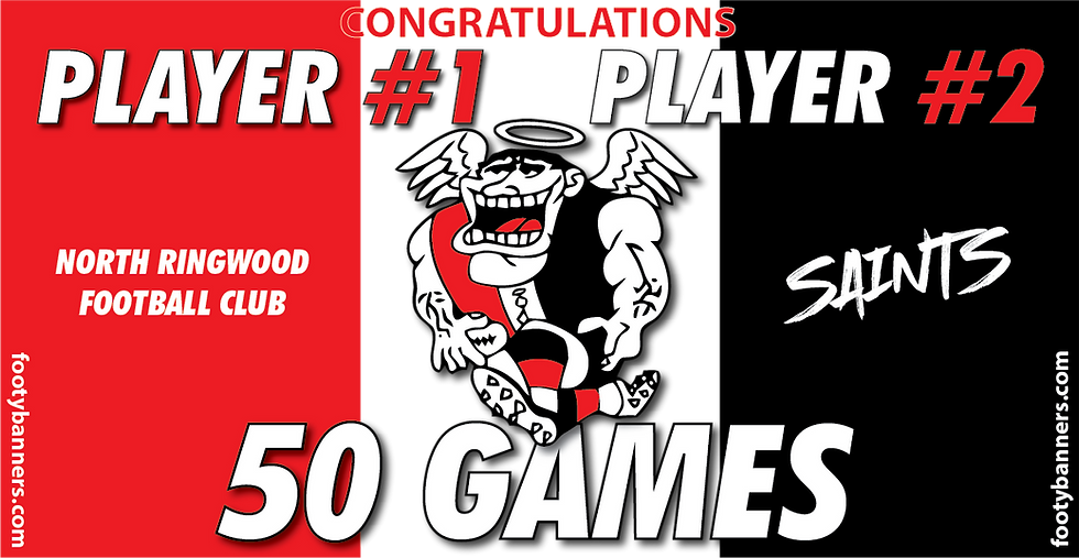 Thumbnail: North Ringwood Saints Football Banners