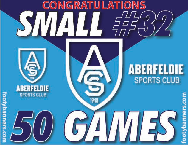 Thumbnail: Aberfeldie Sports Club Football Banners
