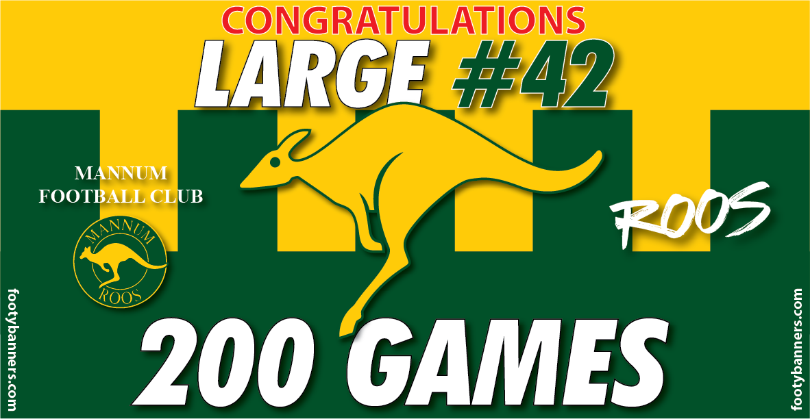 Mannum Roos Football Banners