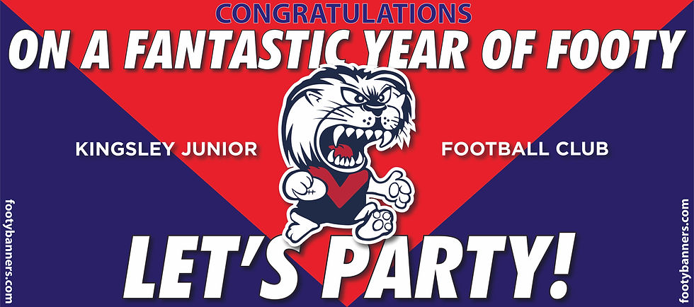 Thumbnail: Kingsley Junior Football Banners
