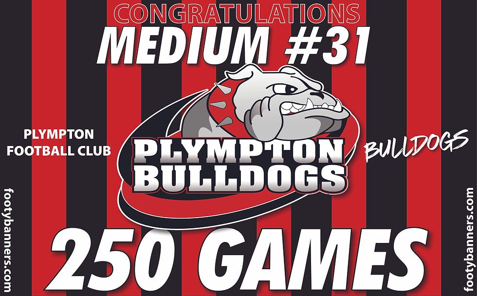 Thumbnail: Plympton Bulldogs Football Banners