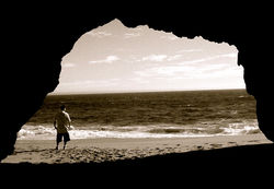 BBK outside of inside-out cave