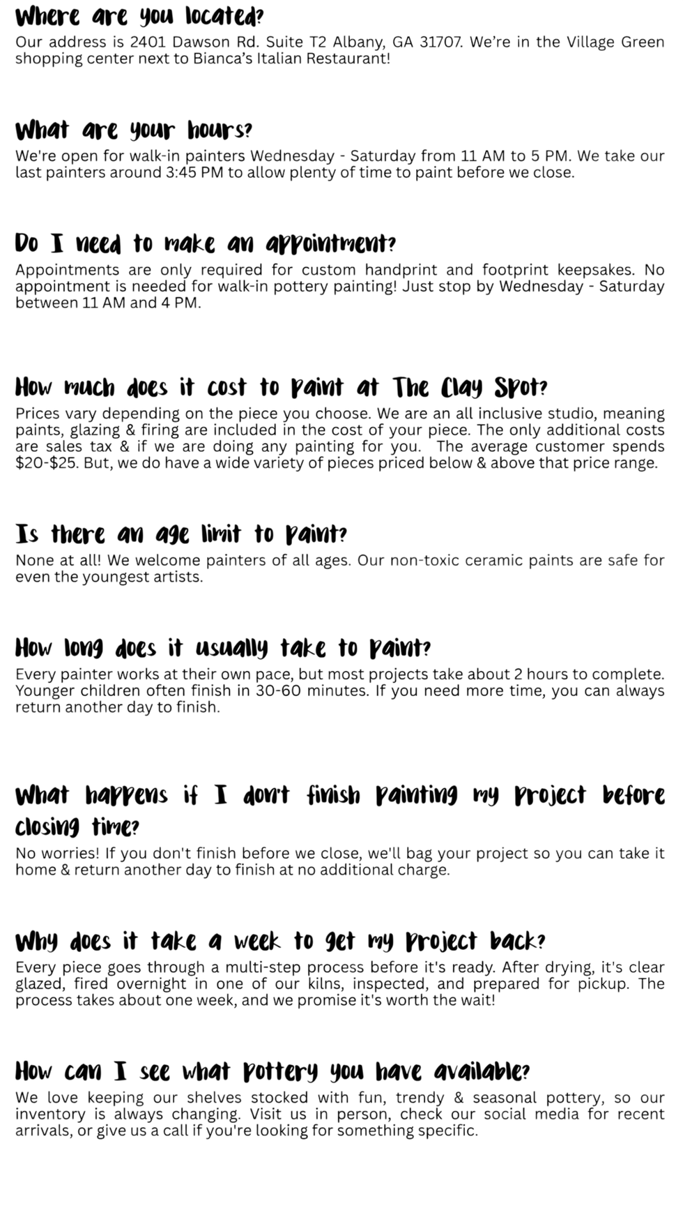 Questions