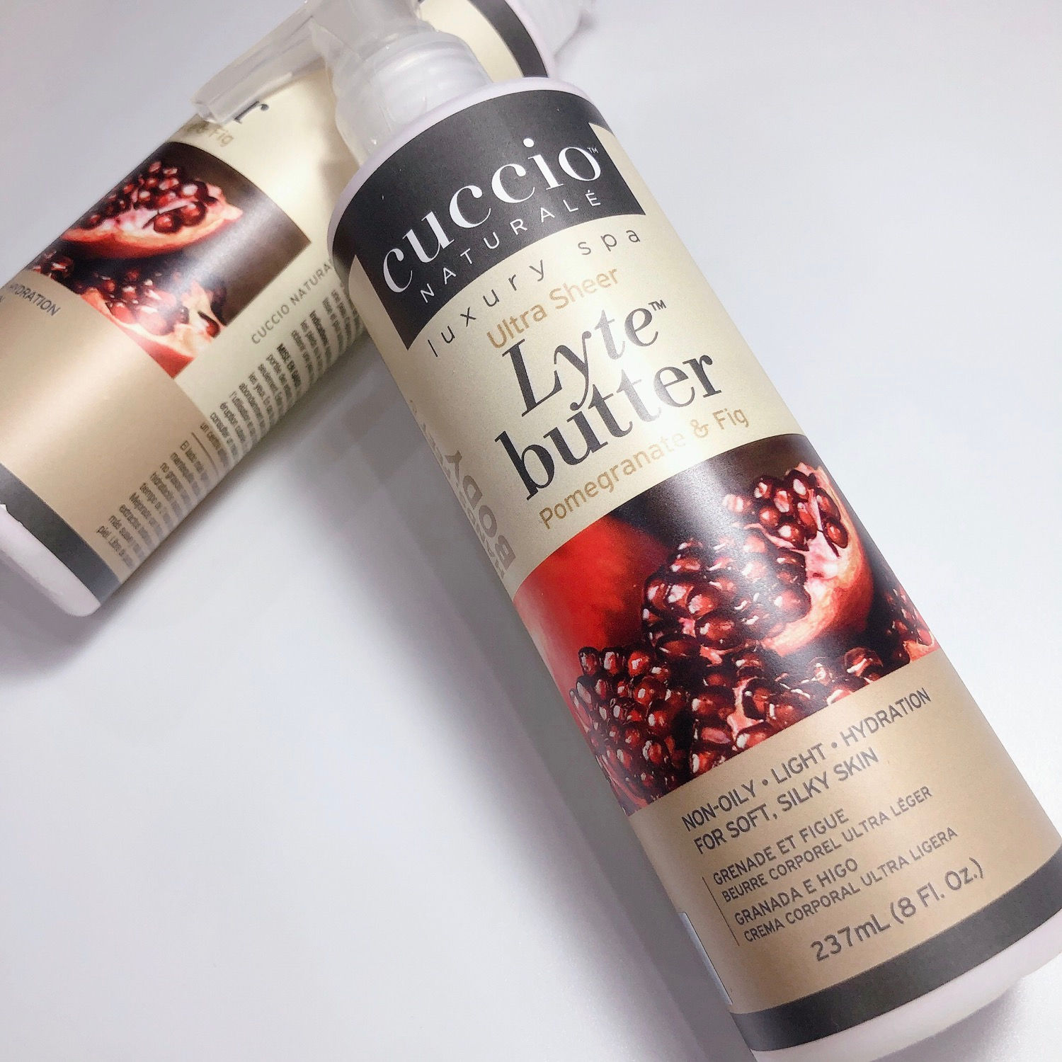 Cuccio cream and butter 