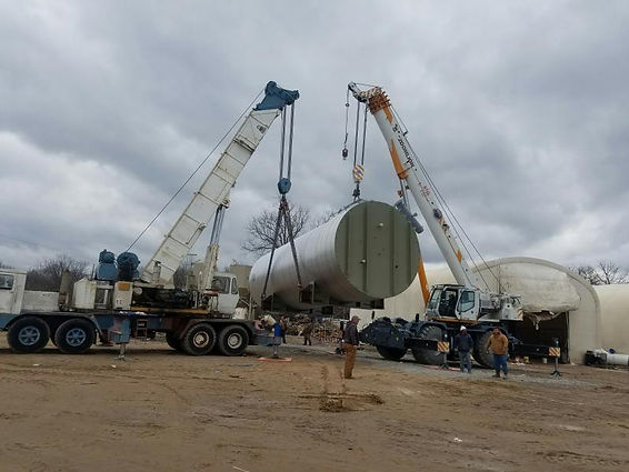 Thermal Fluid Heater Delivery