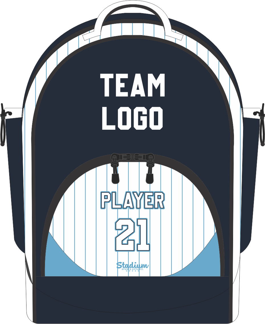 Bat Back Pack - Pinstripe